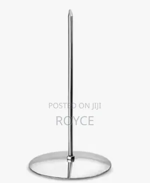 Stainless Steel Bill Holder With Taper Base-23cm