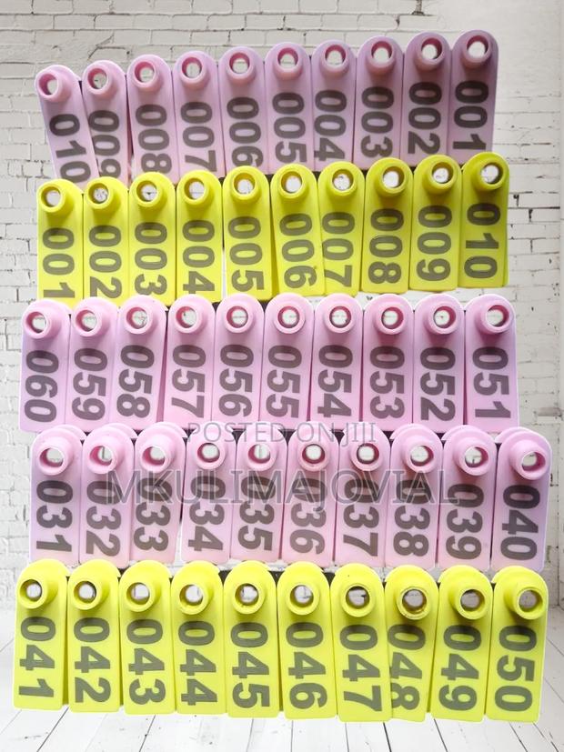 Easy Apply Slim Ear Tags For Sheep Goats Livestock Farmers