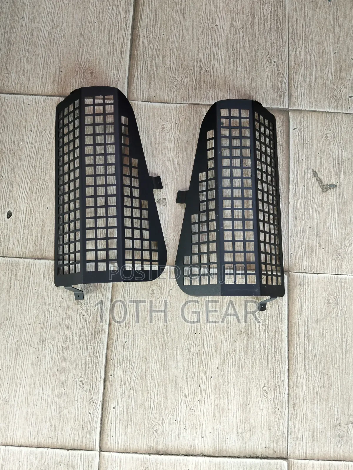 Hilux Vigo Taillight Cover Taillamp Protector Steel