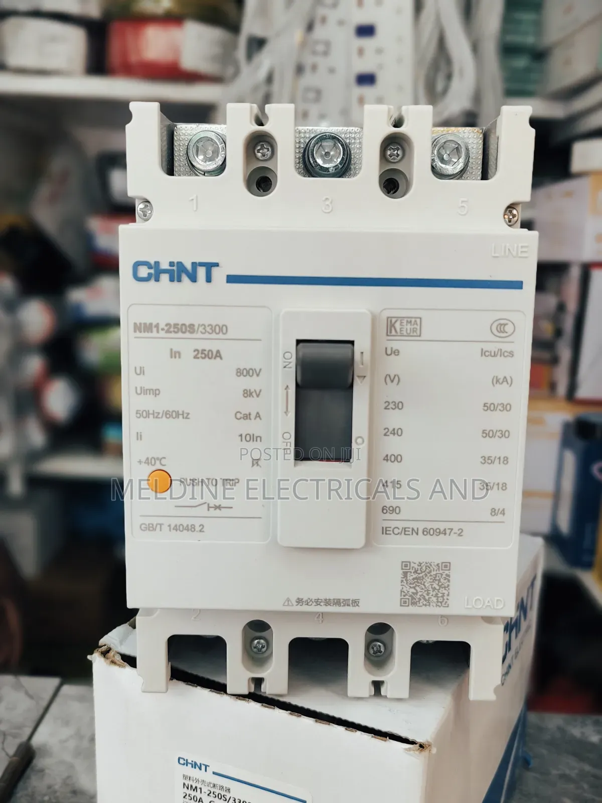 Chint 250a McCb 3pole