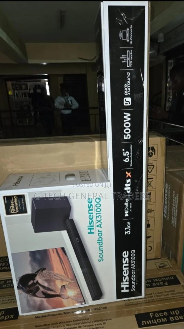 Hisense 3.1ch Doulby Atmost500w Soundbar System - main view