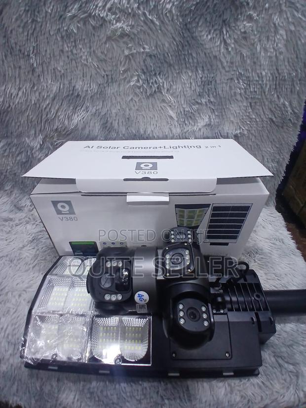 4g Simcard Camera +Solar Lightwith Tripple Lens Camera - main view