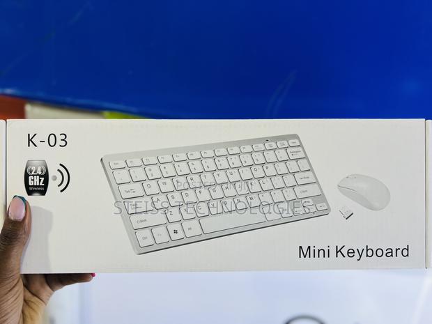White Wireless Mini Keyboard - thumbnail 6