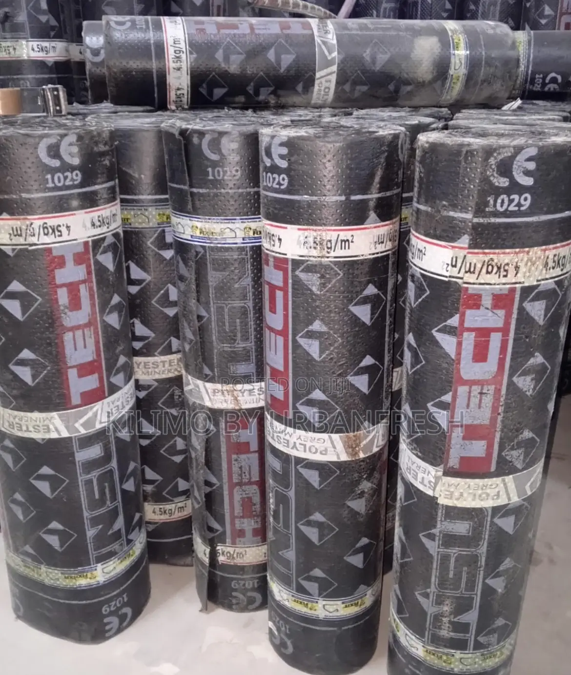 Flat Roof Waterproofing Membrane. 1 M by 10 MTRS