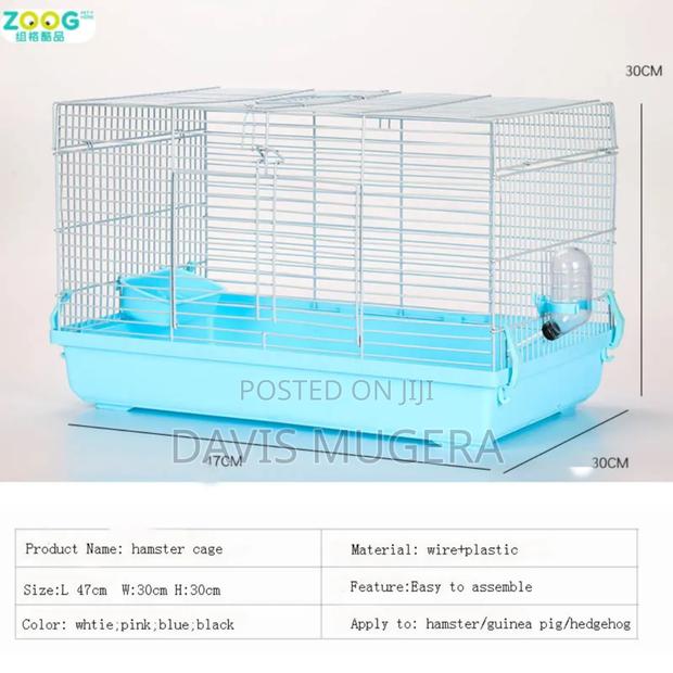 Syrian Wire Hamster Cage for Hamster; Hedgehog - thumbnail 5