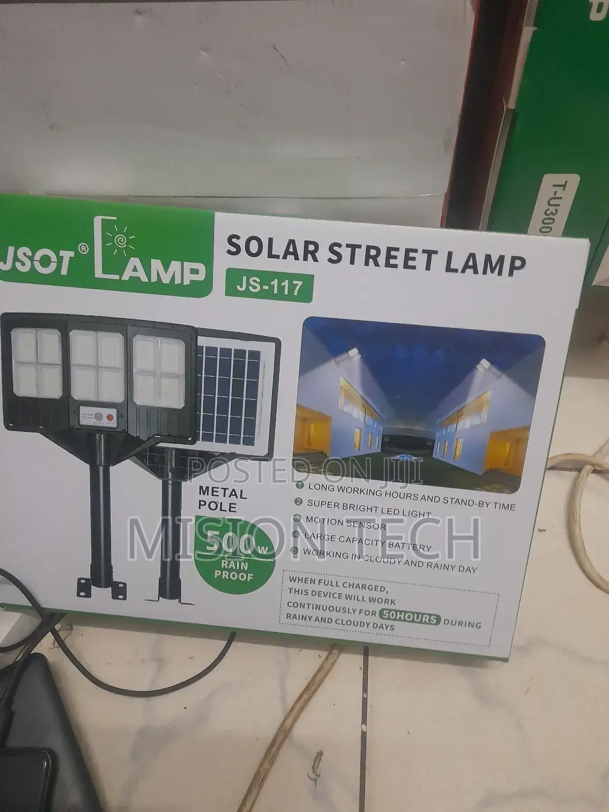 Jsot 500 Watts Solar Street Lamp