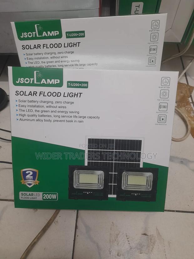 Jsot T-uw Solar Flood Light System - main view