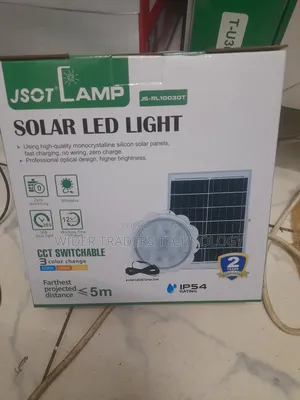 Jsot Lamp Solar Led Light, Model Js-rl1003ot