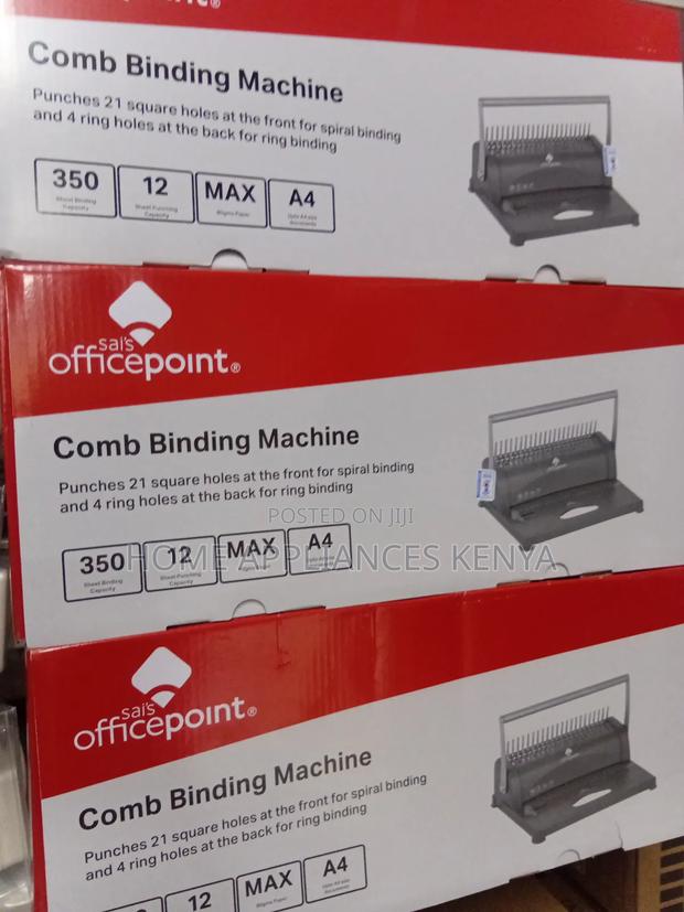 Combo Binding Machine - main view
