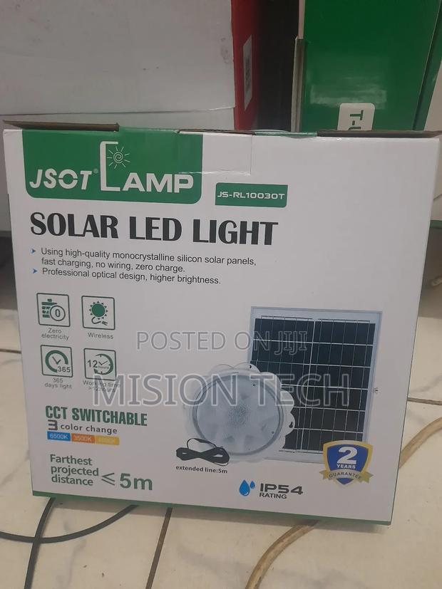 Jsot Lamp Solar Led Light, Model Js-Rl10036t. 