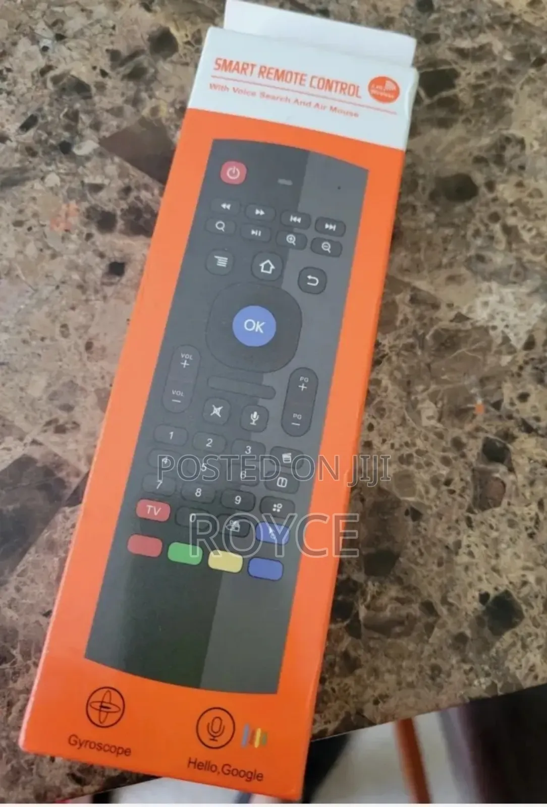 Smart Remote Control - With Voice Search Air Mouse