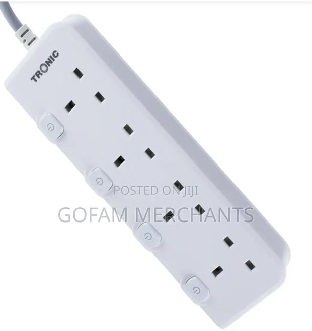 4-Way Extension Socket With Individual Switches – 10a, 2500w
