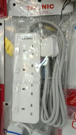 4-Way Extension Socket With Individual Switches – 10a, 2500w