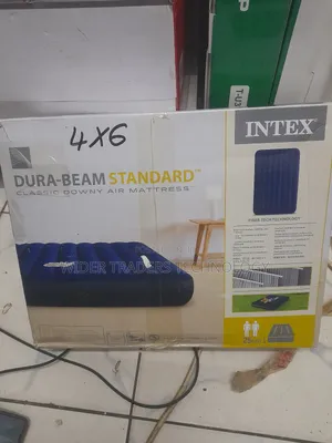 Intex Dura-Beam Standard Classic Downy Air Mattress, "4x6"