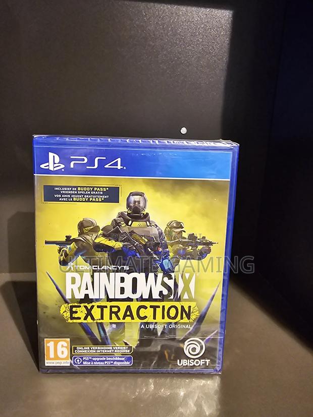 Ps4 Tomclancy's Rainbow Six Siege Extraction - main view