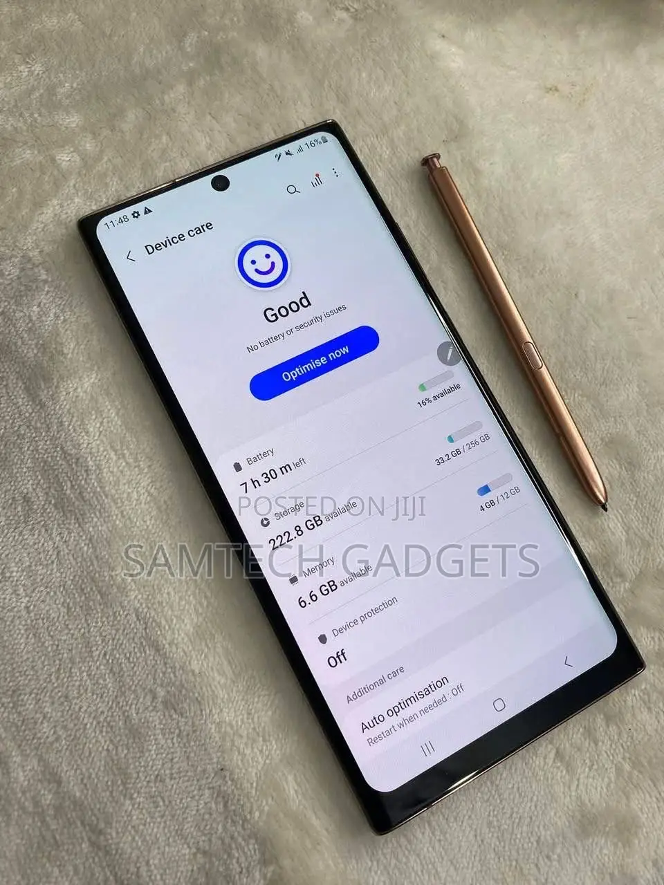 Samsung Galaxy Note 20 Ultra 5G 256 GB Bronze