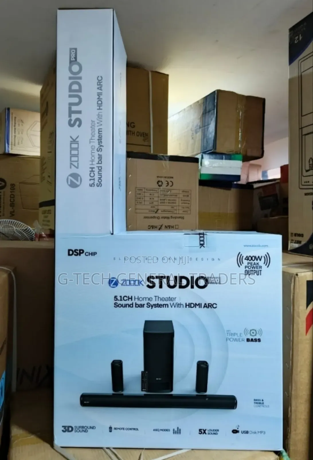 Zoook 5.1 Channel 400w Soundbar System