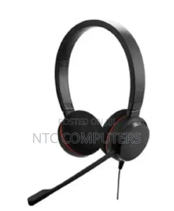 Jabra Evolve 20 Ms Stereo Usb-a Headband, Noise Cancelling,