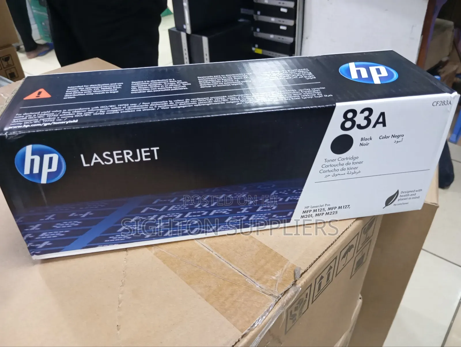 Hp 83a Black Toner Laserjet (Cf283a)