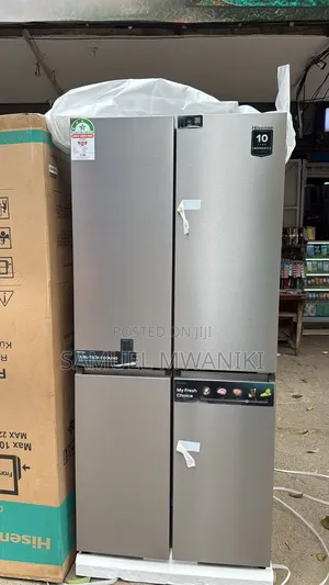 Hisense 470 Liters 4 French Door Fridge No Frost Latest Model