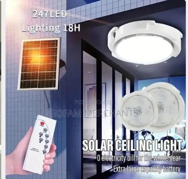 300w Bright Solar Chandelier Light - thumbnail 3
