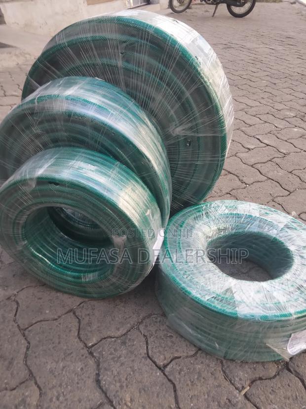 Certified Green Braided Garden Hose