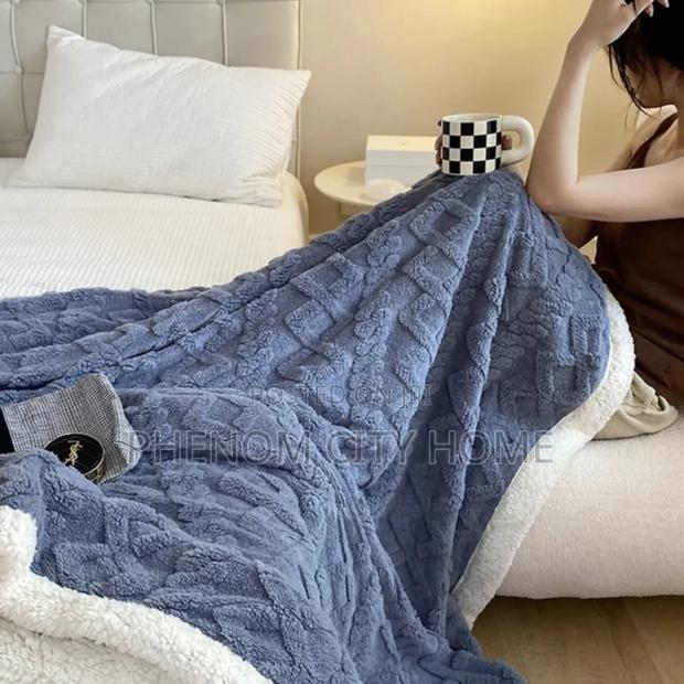 Double Sided Sherpa Blanket - main view