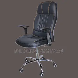 Premium Leather Executive Chair – High Back Design With Padded Support