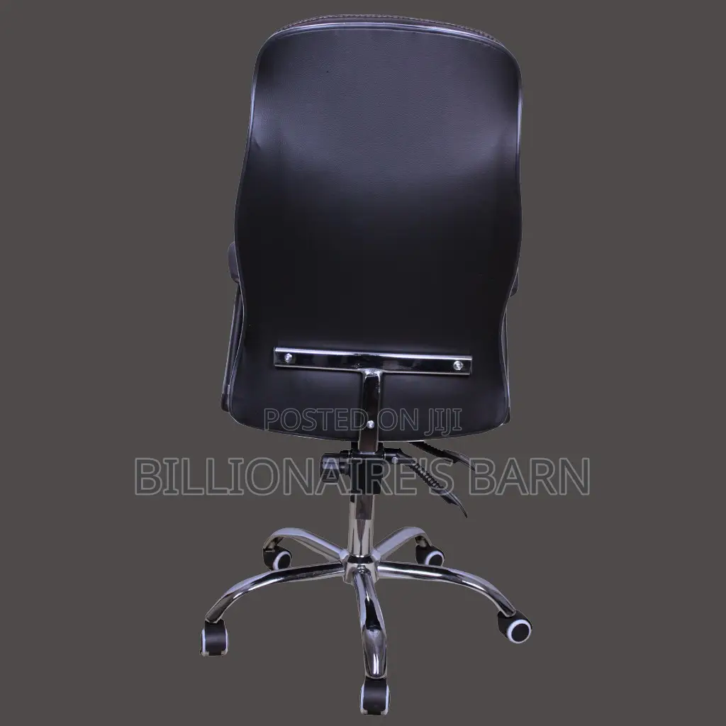 Premium Leather Executive Chair – High Back Design With Padded Support