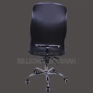 Premium Leather Executive Chair – High Back Design With Padded Support
