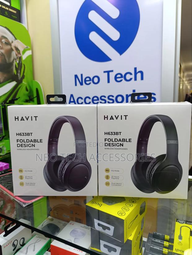 Havit H633bt Over Ear Wireless Headset - main view