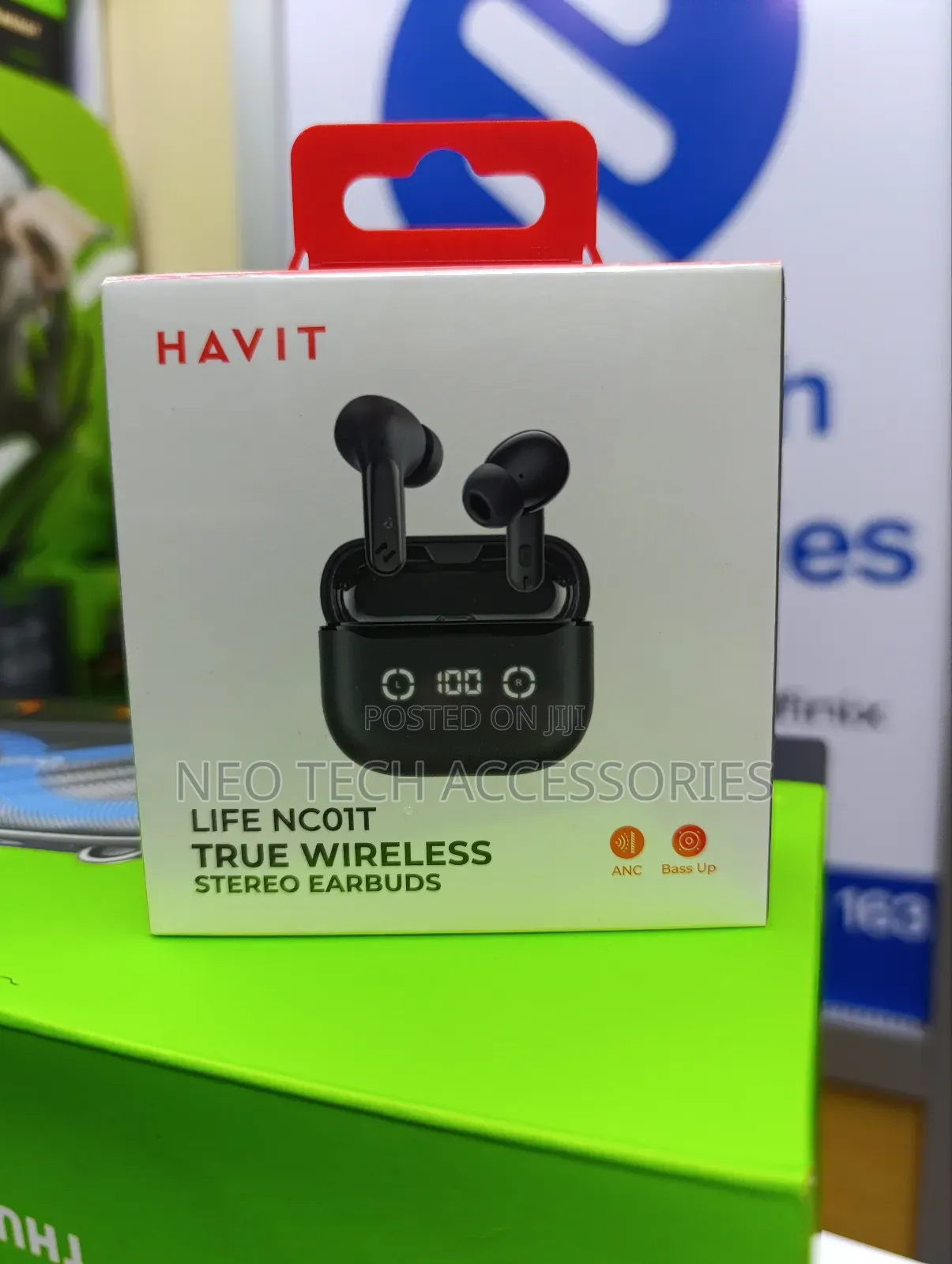 Havit Tw984 Noise Cancelling Earbuds With Real Time Battery Display