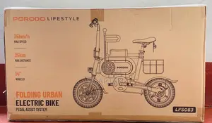 Porodo Lifestyle Folding Urban Electric Bike Lfs083
