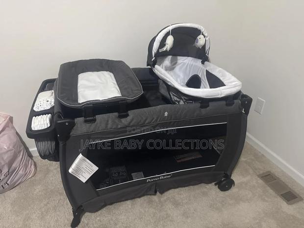 Baby Cosleeper Playpen Bassinet Cot With Net Pad - thumbnail 6