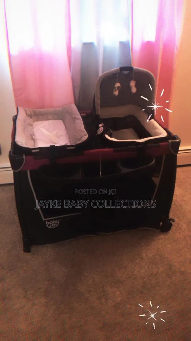 Baby Cosleeper Playpen Bassinet Cot With Net Pad - thumbnail 7