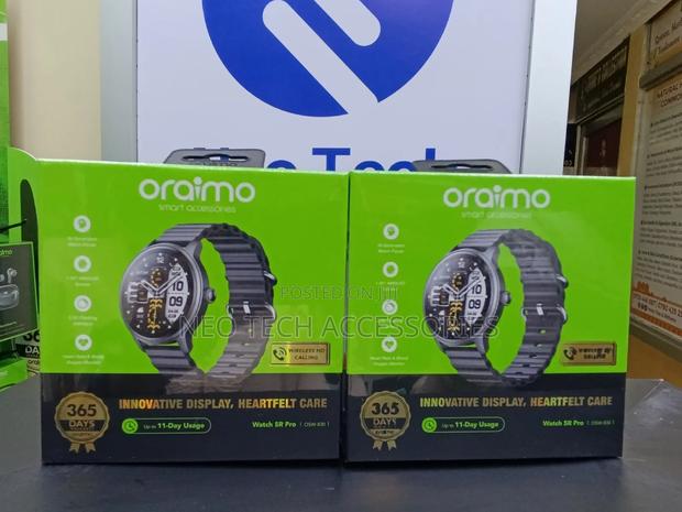 Oraimo Watch 5r Pro 1.43" Amoled 2.5d Floating Interface Ip68 Watch - thumbnail 3