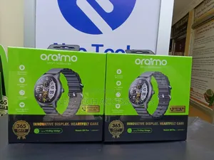 Oraimo Watch 5r Pro 1.43" Amoled 2.5d Floating Interface Ip68 Watch