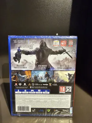Ps4 Shadow of Mordor Middle Earth