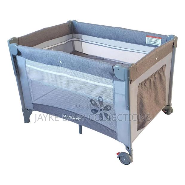 Baby Co-Sleeper Bedside Cot Playpen With Bassinet - thumbnail 4