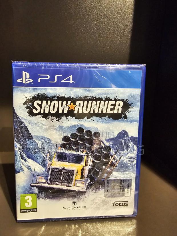 New Snow Runner Ps4 Game - main view