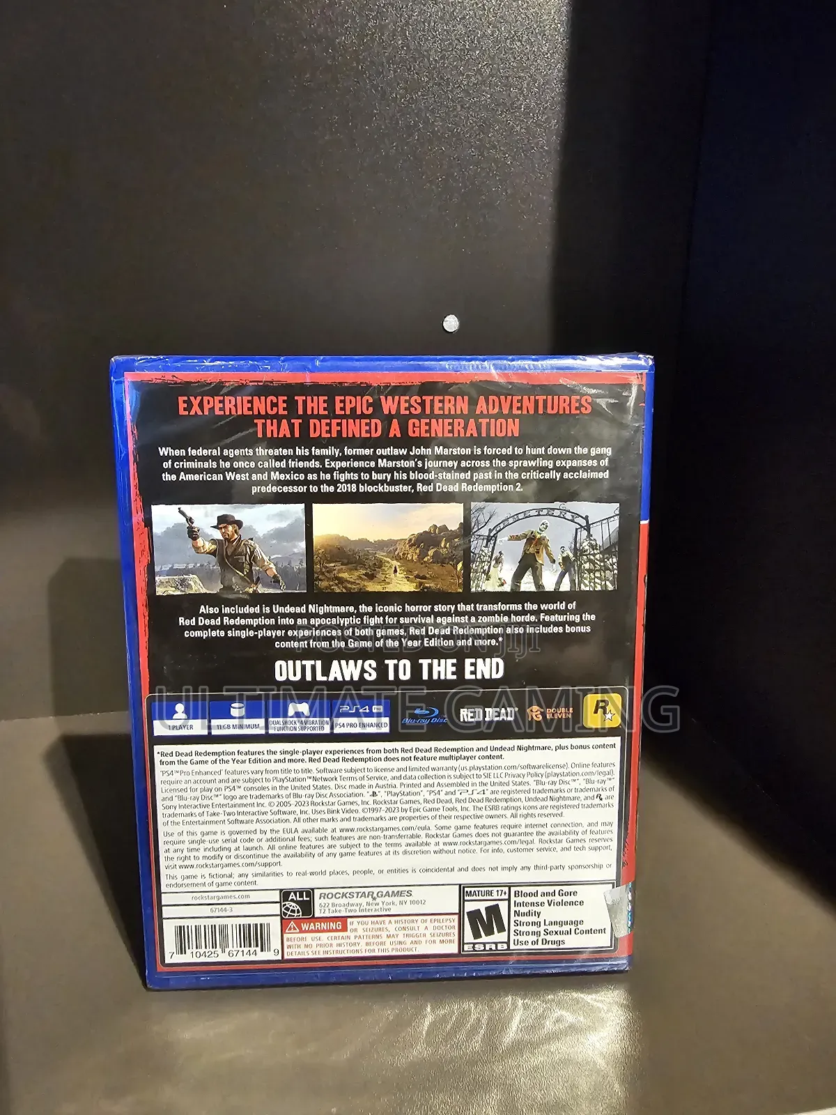 Rockstar Games Ps4 Red Dead Redemption