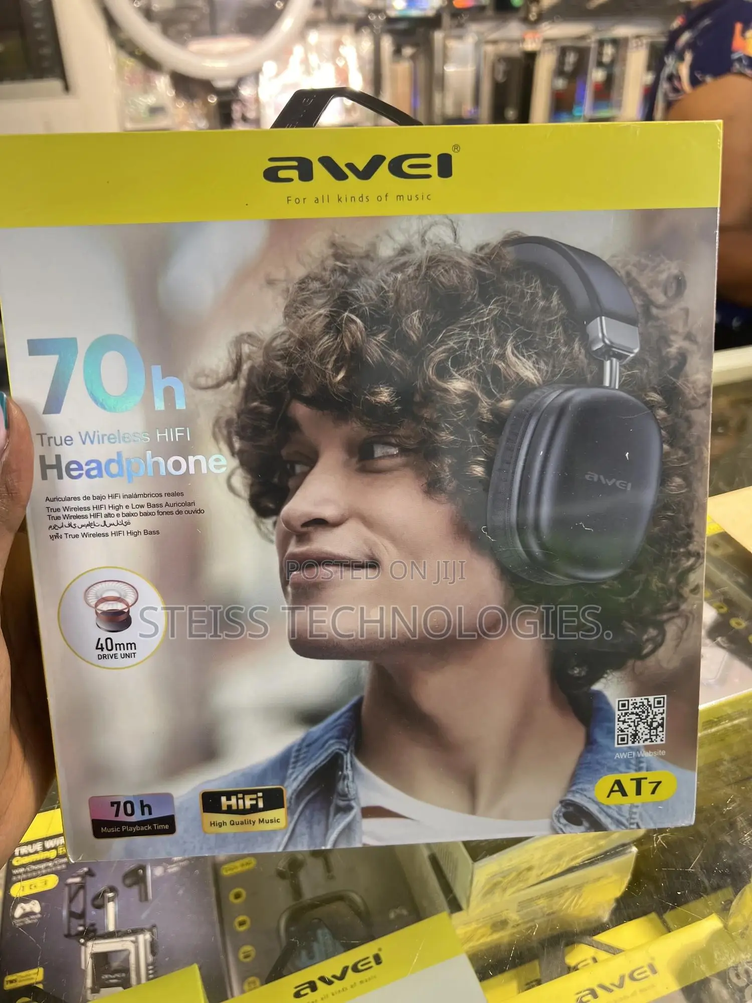 Awei At7 Wireless Headsets