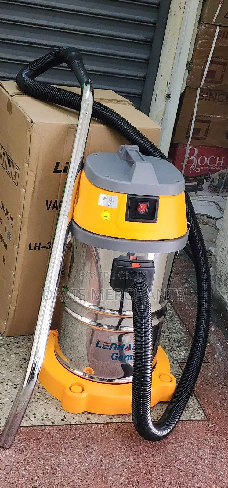 Vacuum Cleaner Machine With 35l Capacity