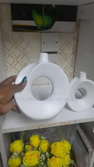 Ceramic Donut Vases
