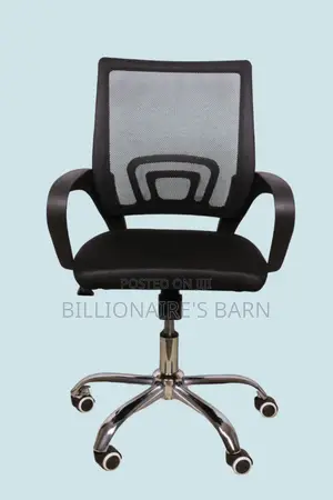 Secretarial_.Mesh_office. Chair -> Erg Fabric Seat With Lumbar Support