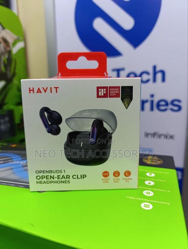 Havit Openbuds 1 Open-Ear Headphones Tw980 Clip