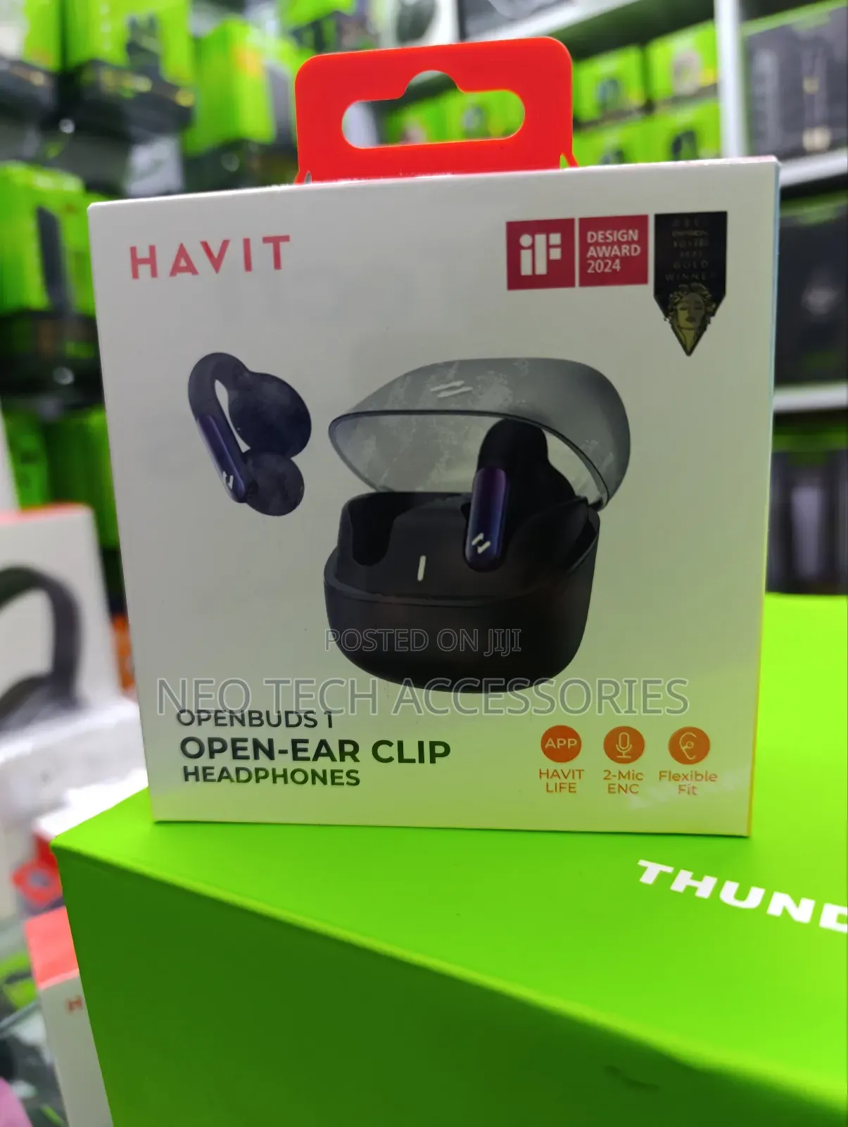 Havit Openbuds 1 Open-Ear Headphones Tw980 Clip