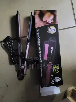 Hair Straighter Flat Iron+Hot Comb