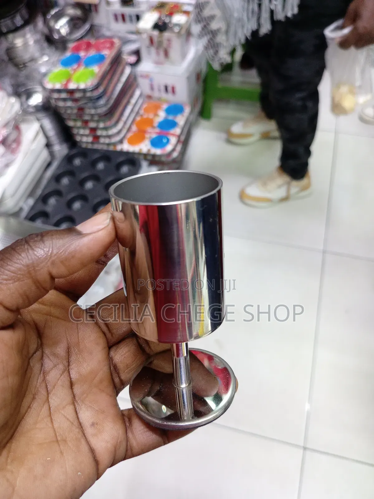Steel Toothpick Holder
