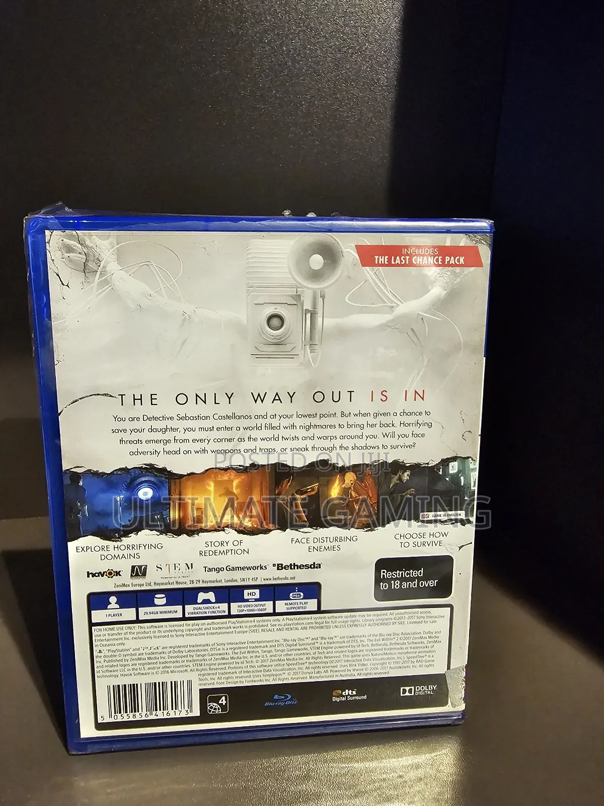 Ps4 the Evil Within 2
